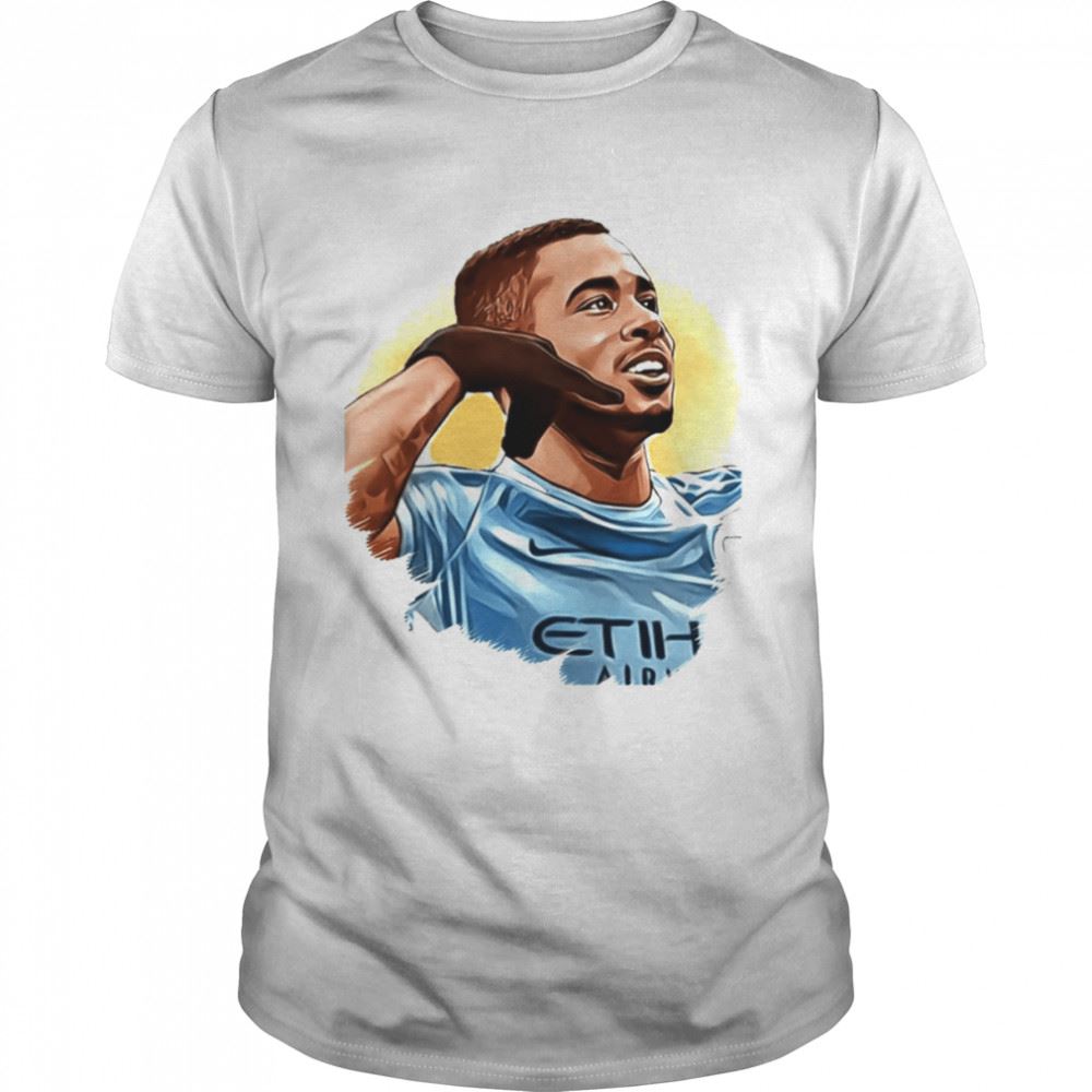 Happy Manchester City Gabriel Jesus Shirt 