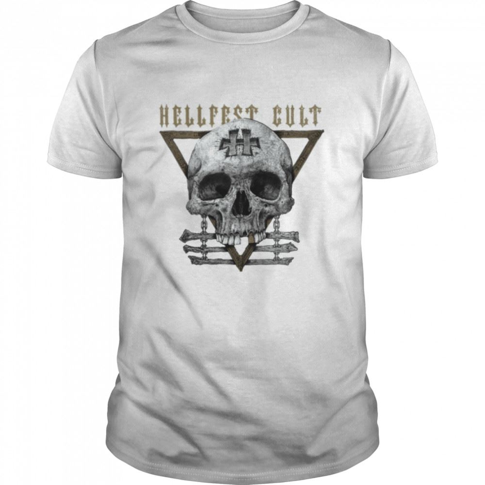 Limited Editon Marked Skull Best Selling Rock Festival Hellfest Shirt 