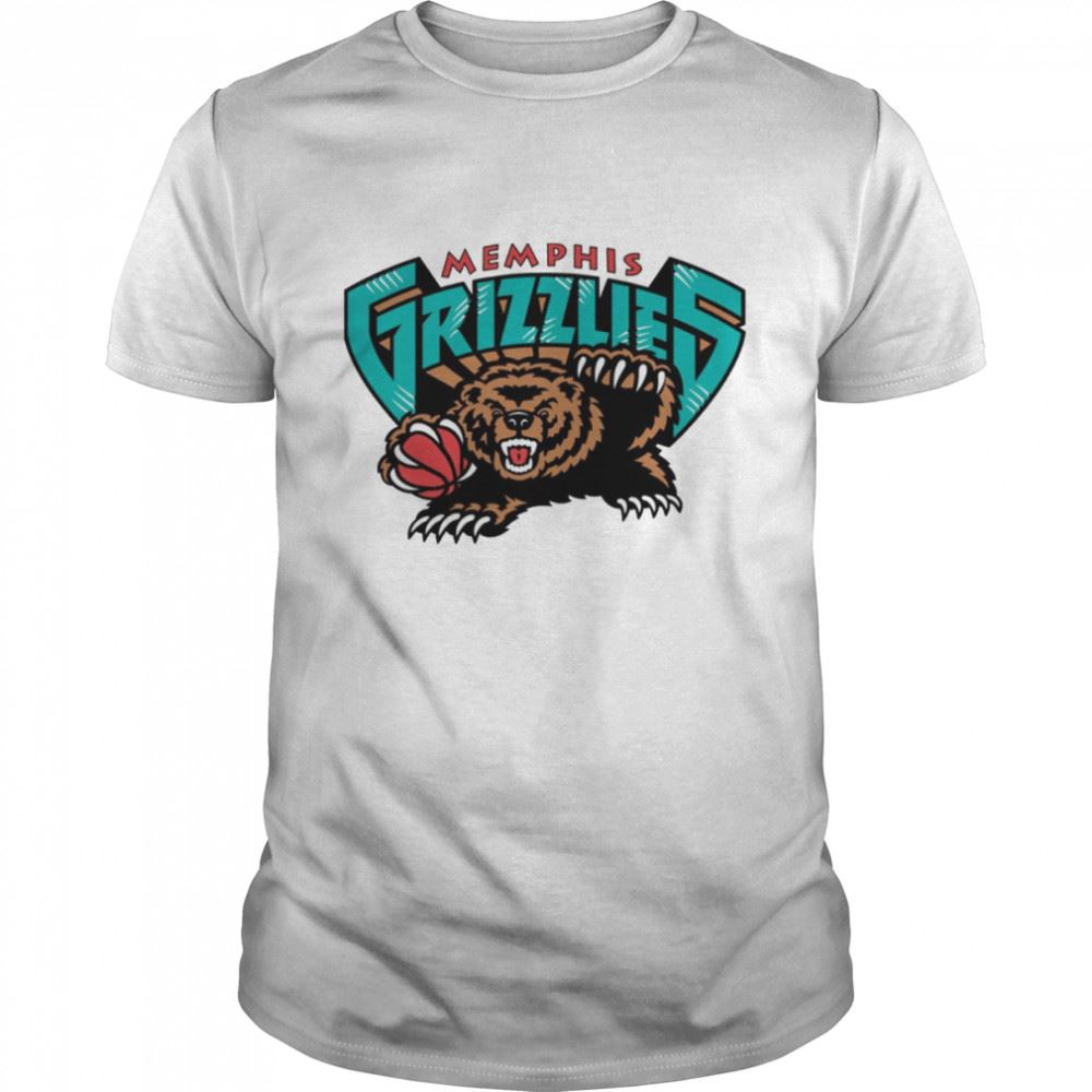 High Quality Memphis Bear Memphis Grizzlies Logo Shirt 
