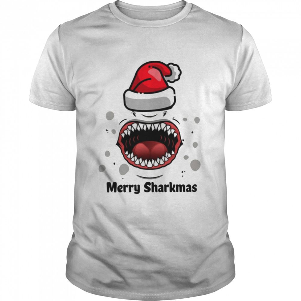 Limited Editon Merry Sharkmas Christmas Shirt 