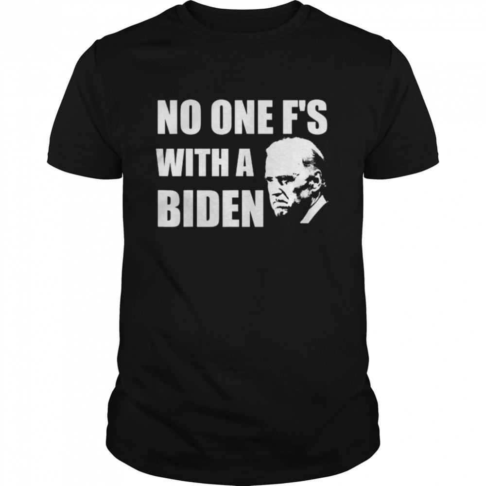 Amazing No One Fs With A Biden Hot Mic Shirt 