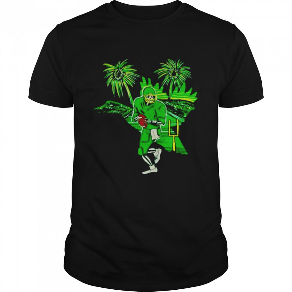 Attractive Oregon Ducks Skeleton Stadium Shirt 