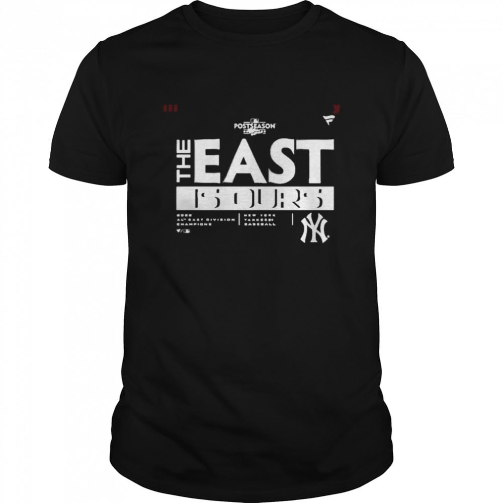 High Quality Original New York Yankees Postseason 2022 Al East Division Champions Shirt 