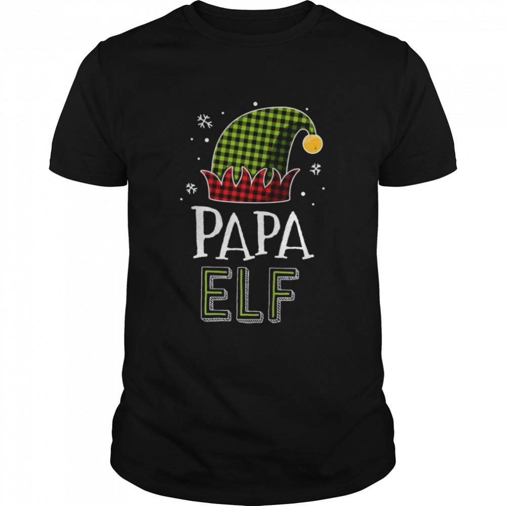 Gifts Papa Elf Christmas T-shirt 