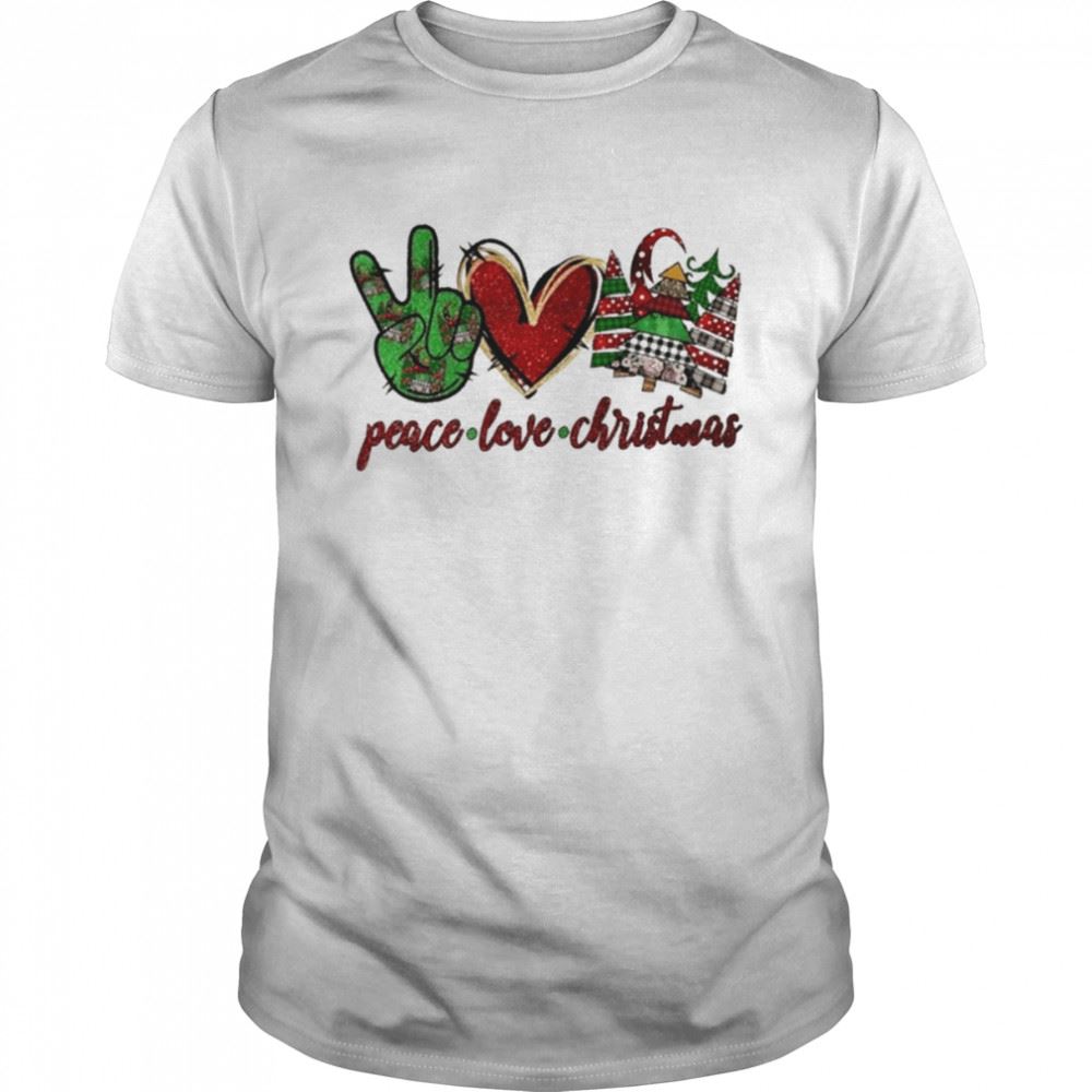 Amazing Peace Love Christmas 2022 Shirt 