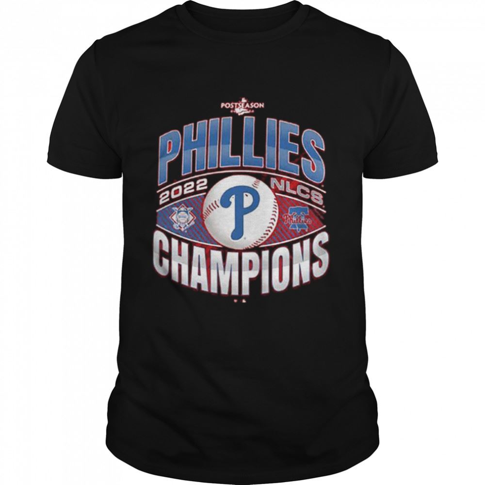 Great Philadelphia Phillies 47 2022 National League Champions Franklin T-shirt 