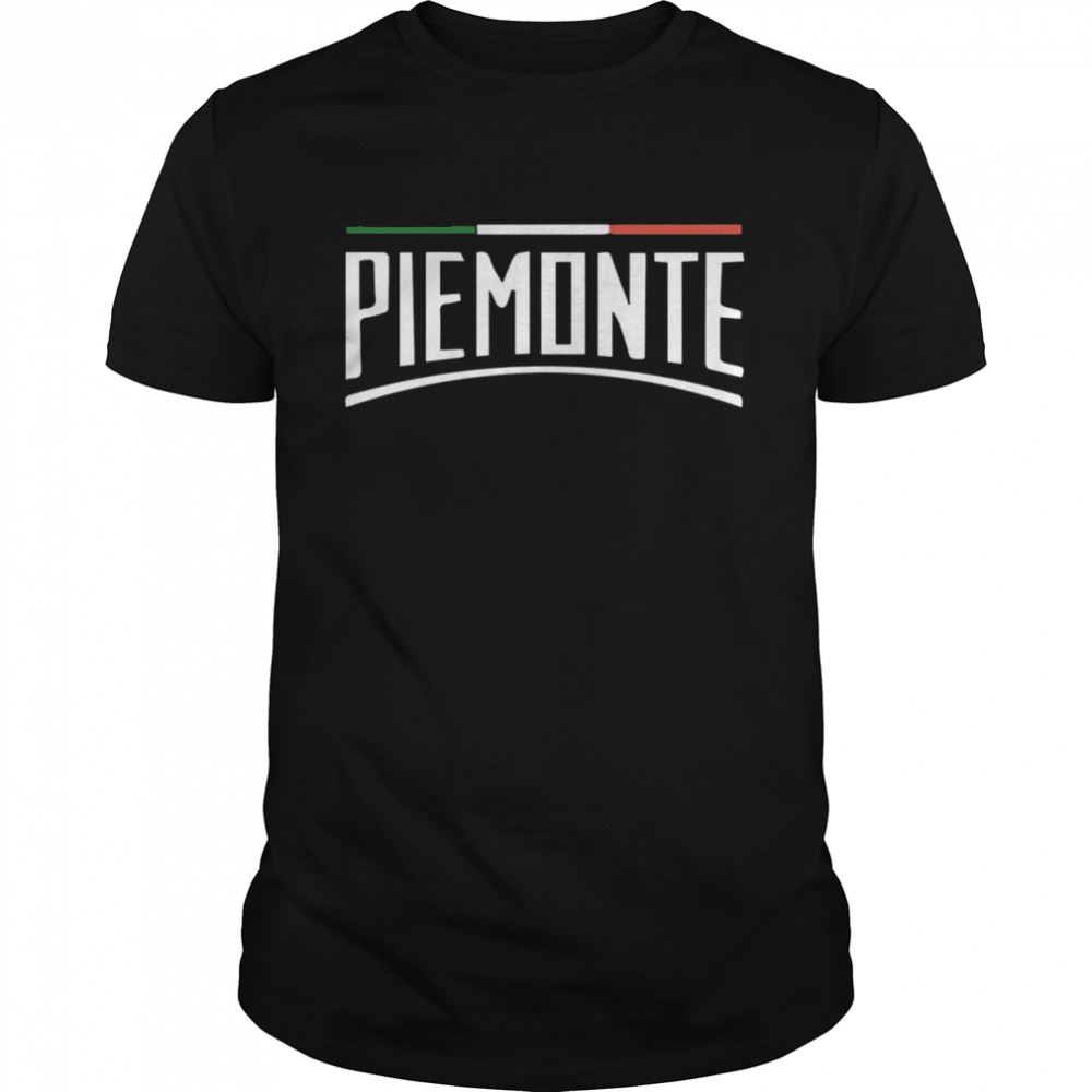 Attractive Piemonte Juva Title Design Shirt 