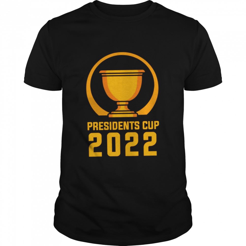 Amazing Presidents Cup 2022 Golf Trophy Active Shirt 