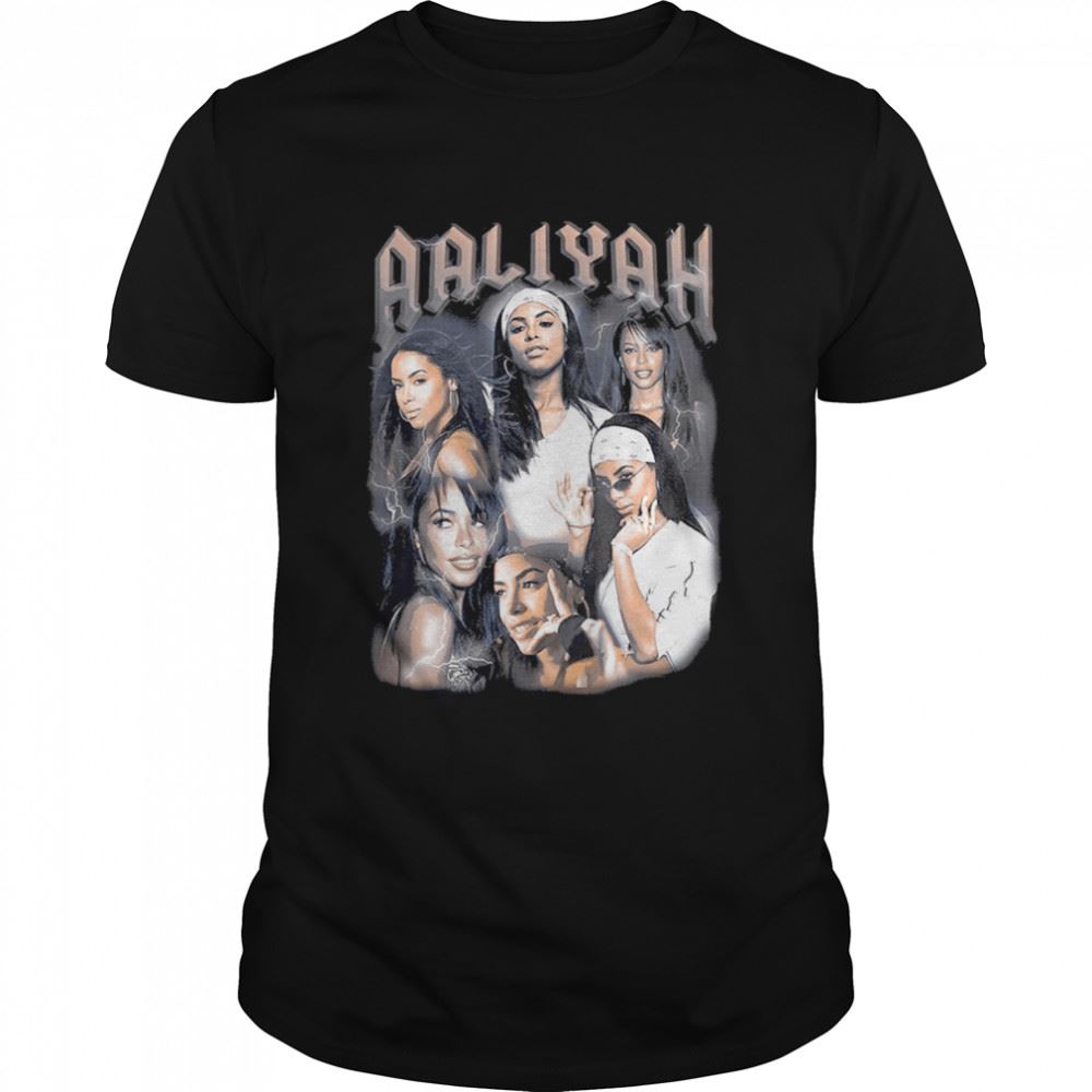 Interesting R B Queen Aaliyah Bootleg Shirt 