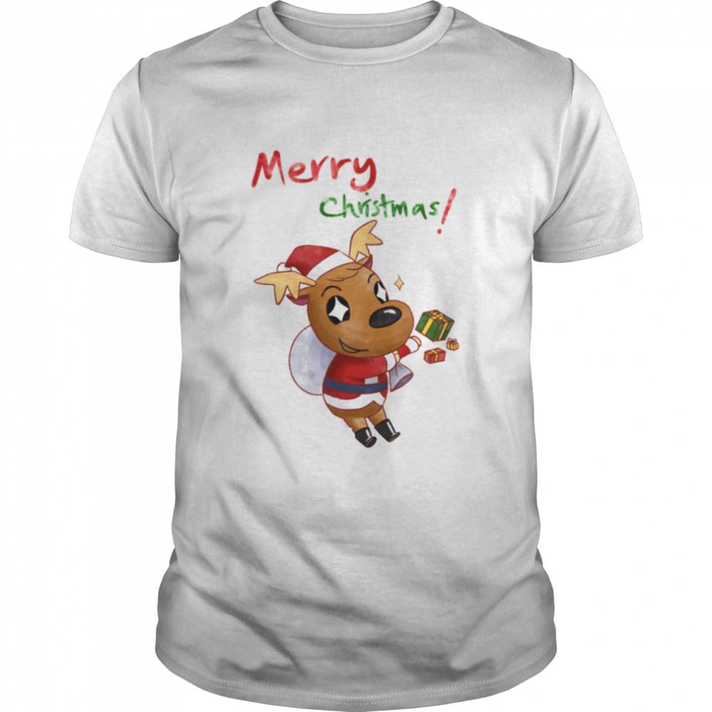 High Quality Reindeer Jingle Animal Crossing Christmas Shirt 