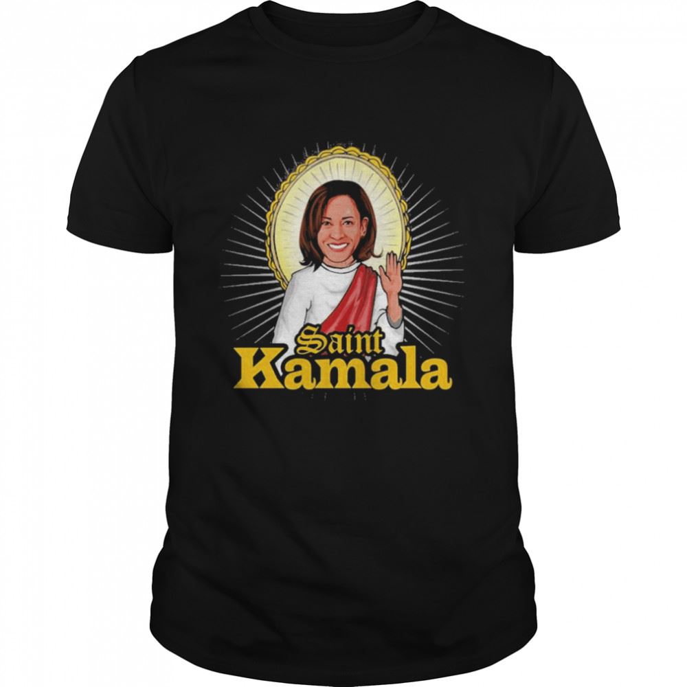 Awesome Saint Kamala Harris Jesus T-shirt 