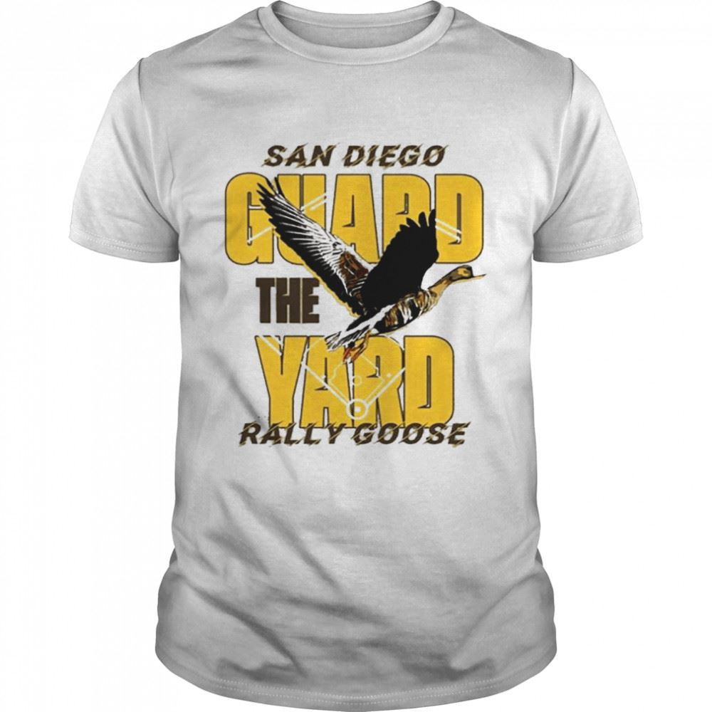Limited Editon San Diego Padres The Yard Rally Goose Baseball Shirt 