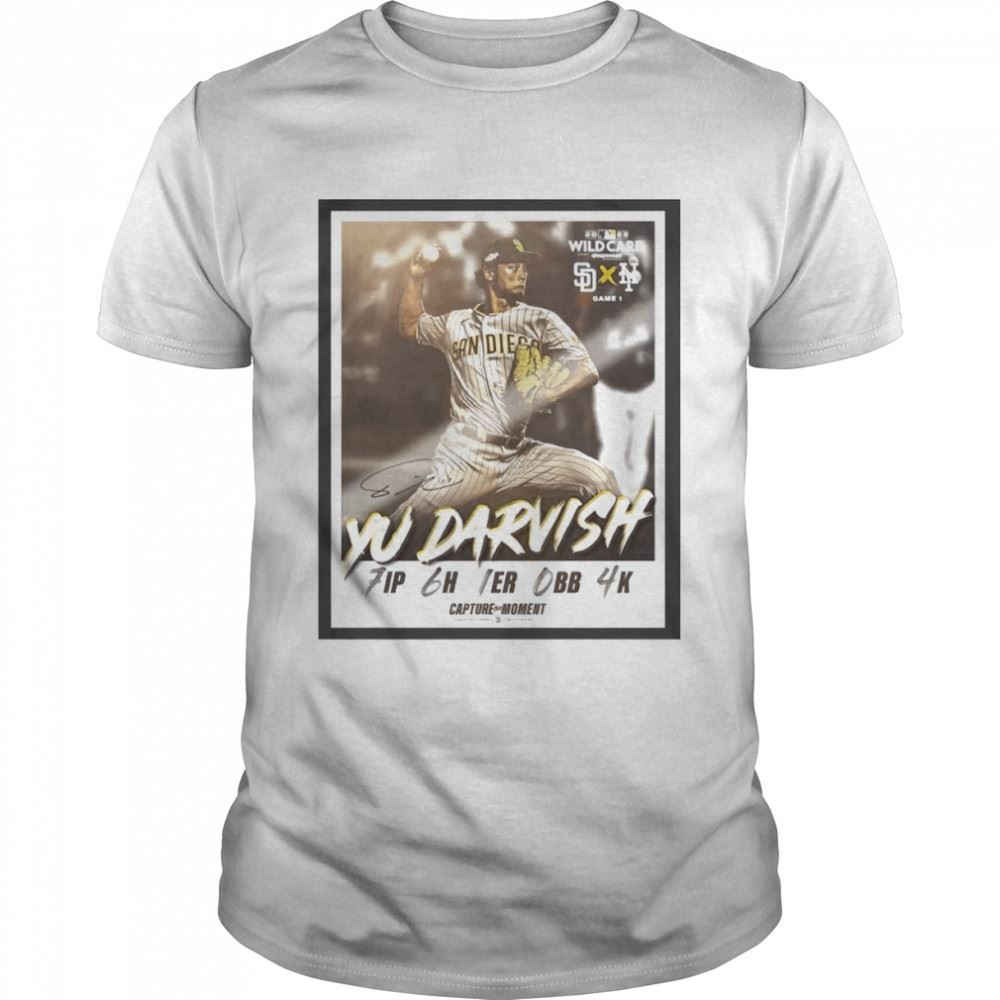 Gifts San Diego Padres Yu Darvish Dealt Game 1 2022 Wild Card Shirt 