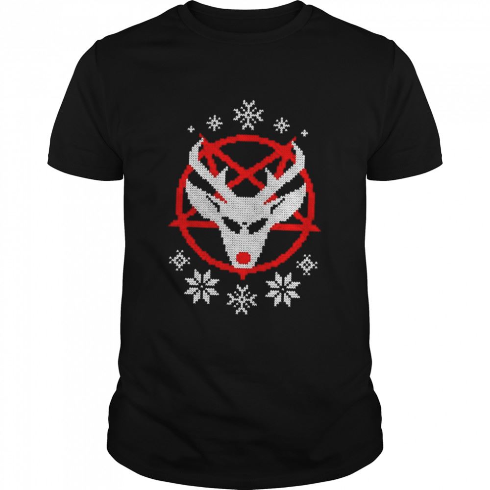 Gifts Satan Reindeer Ugly Christmas 2022 Shirt 