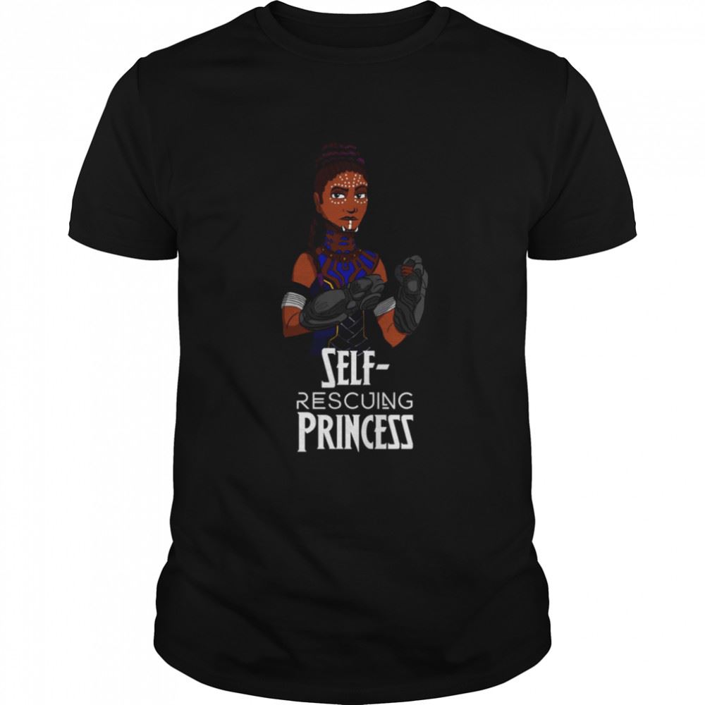 Awesome Self Rescuing Princess Shuri Black Panther Shirt 