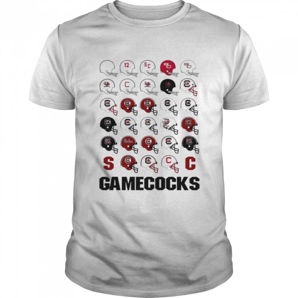 Happy South Carolina Gamecocks Football Helmet History Shirt 