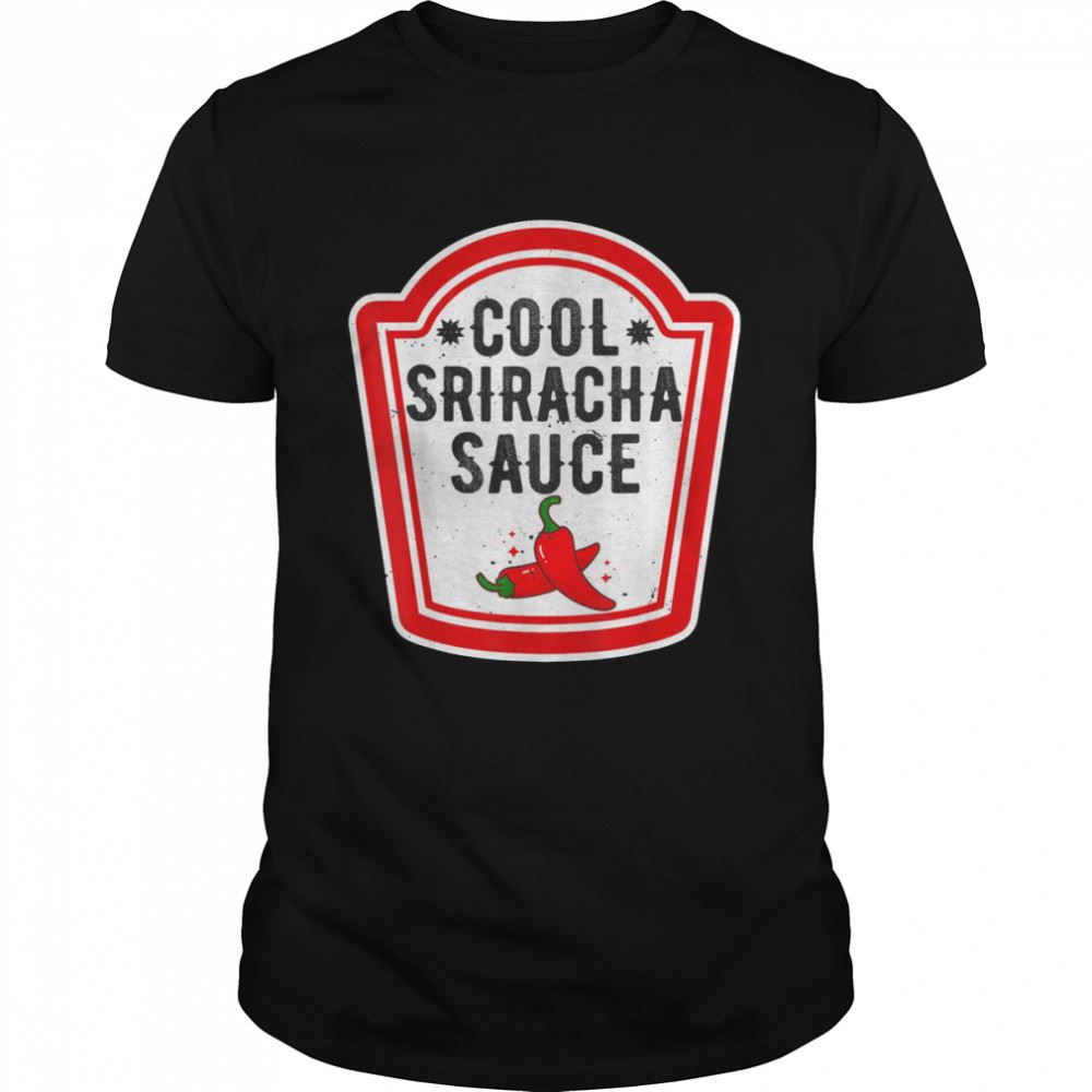 Happy Sriracha Sauce Condiment T-shirt 