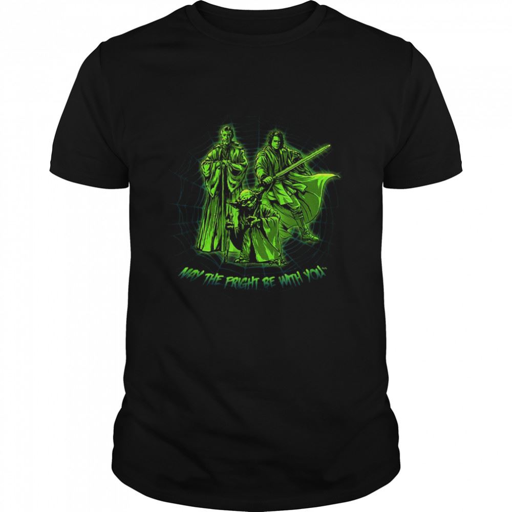 Best Star Wars Jedis May The Fright Be With You Star Wars Halloween T-shirt 