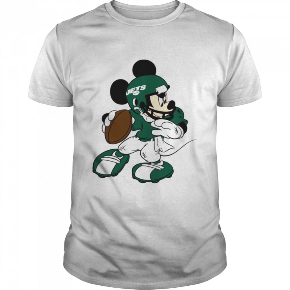 Happy The Mickey Mouse New York Jets Shirt 