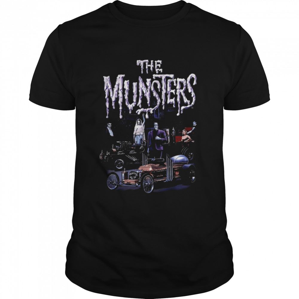 Happy The Munsters Family Scary Movie Shirt 