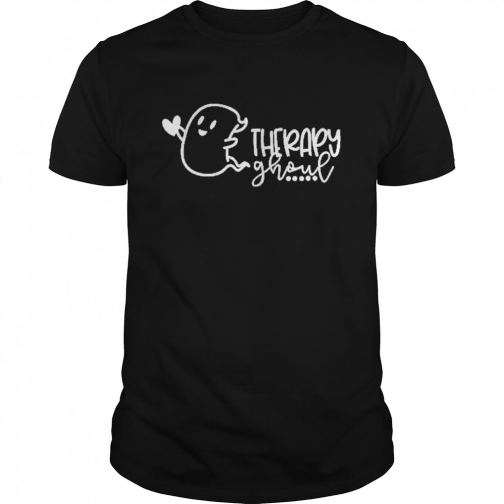 Happy Theraphy Ghoul Halloween T-shirt 