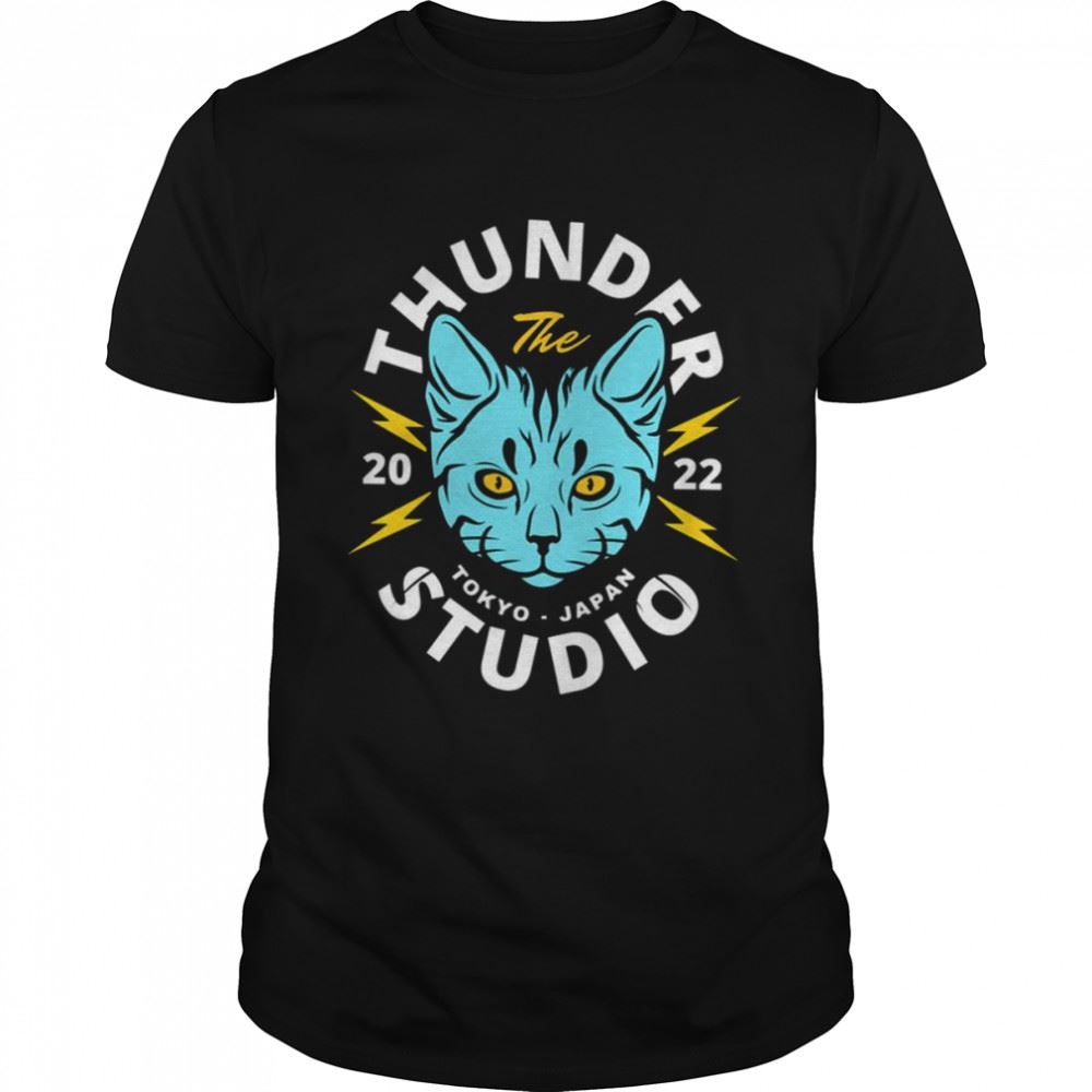 Best Thunder 2022 Tokyou Japan Studio The Thundercat Shirt 