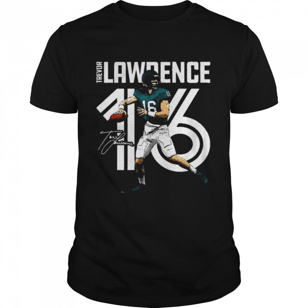 Interesting Trevor Lawrence Jacksonville Jaguars Signature 2022 Shirt 