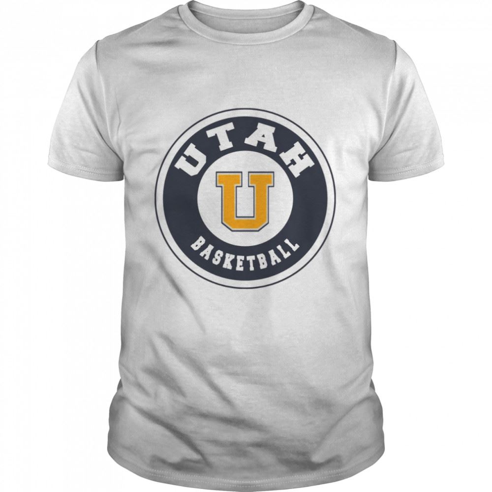 Interesting Utah Basketball Logo Shirt 