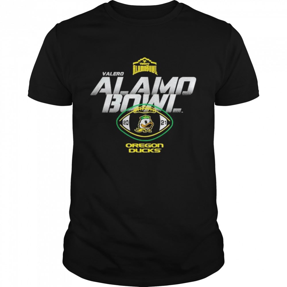 Promotions Valero Alamo Bowl 2021 Oregon Ducks T-shirt 