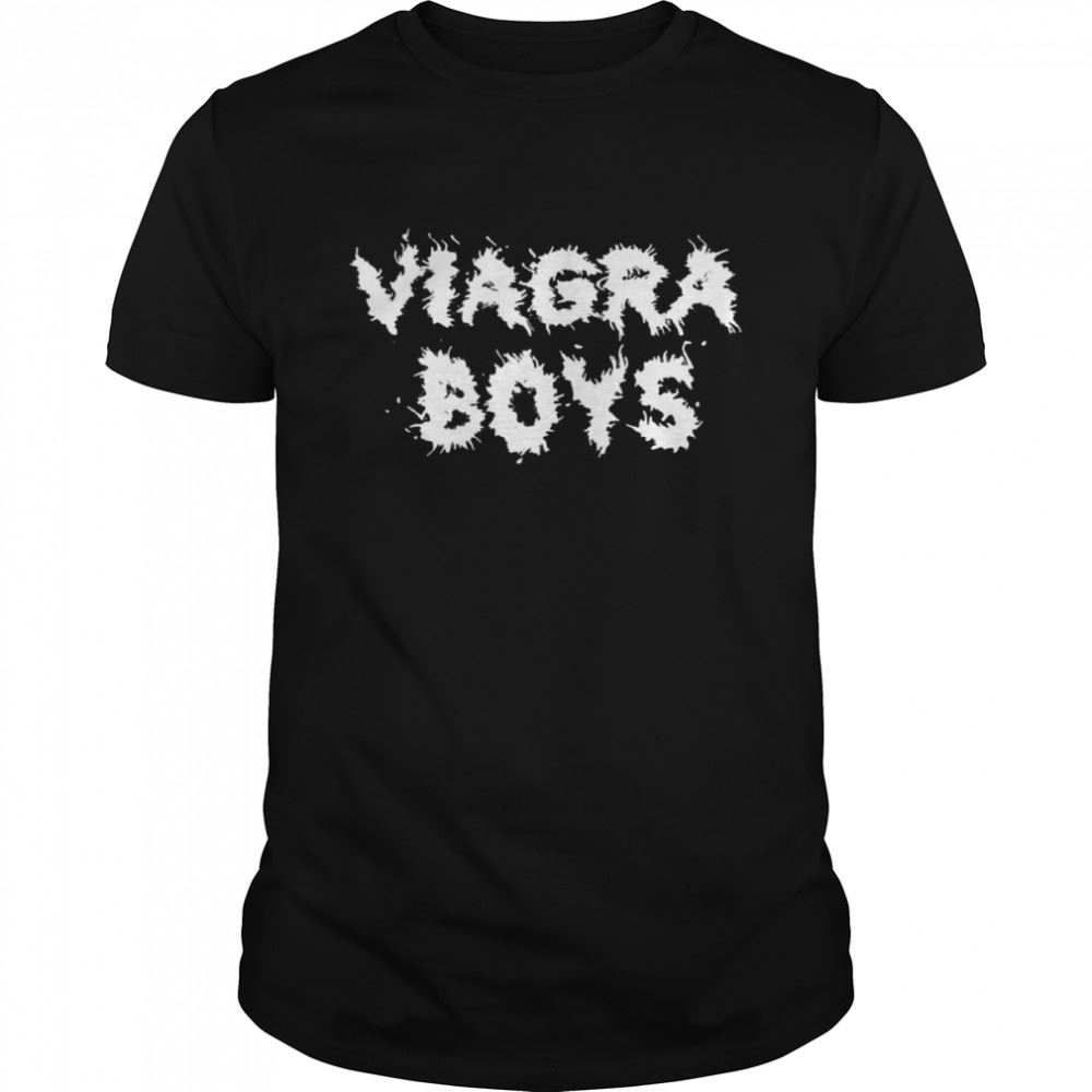 Awesome Viagra Boys Band Logo Shirt 