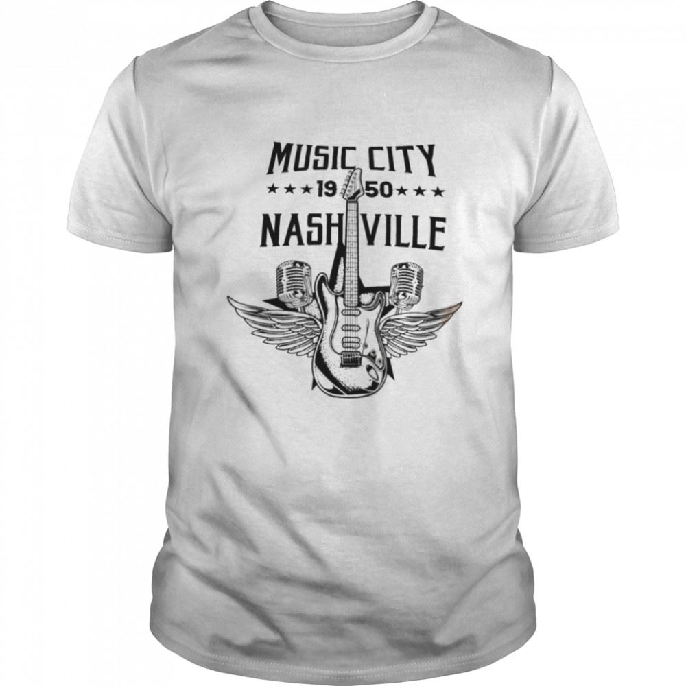 Amazing Vintage Music City 1950 Nashville Shirt 