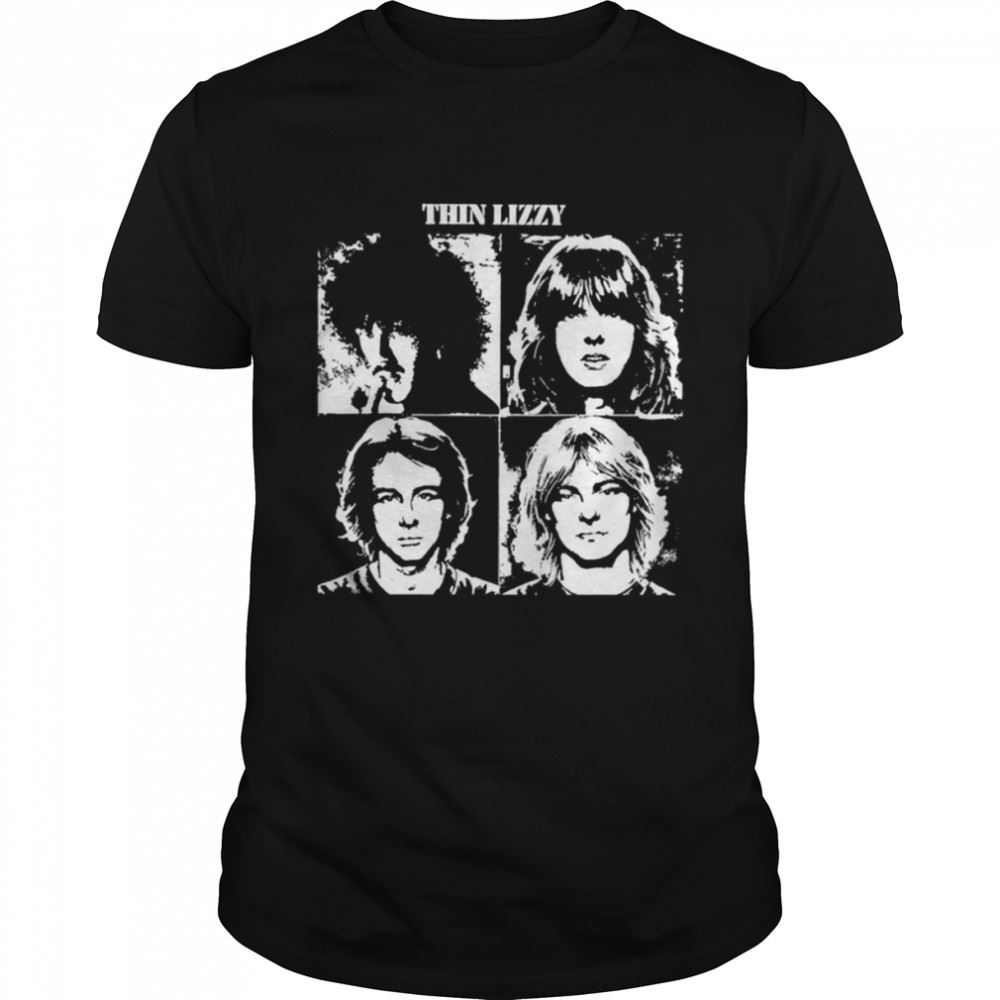 High Quality Vintage Thunder And Lightning Thin Lizzy 70s Shirt 