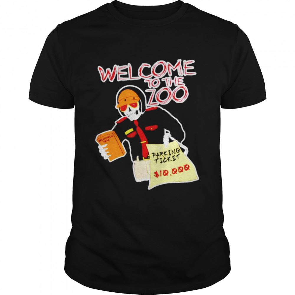 Limited Editon Welcome To The Zoo Halloween 2022 Shirt 