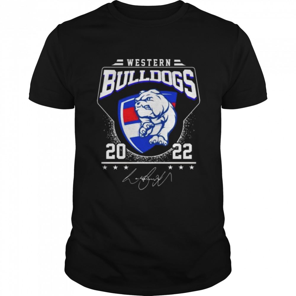 Happy Western Bulldogs 2022 Champions Signature Shirt 