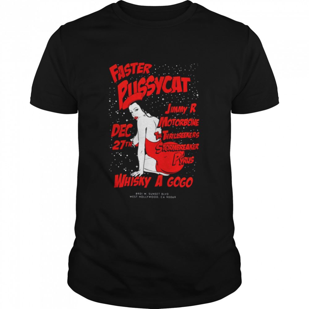 Special Wisky A Gogo Faster Pussycat Shirt 