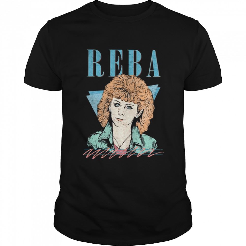 Happy Young Reba Mcentire Animated Shirt 