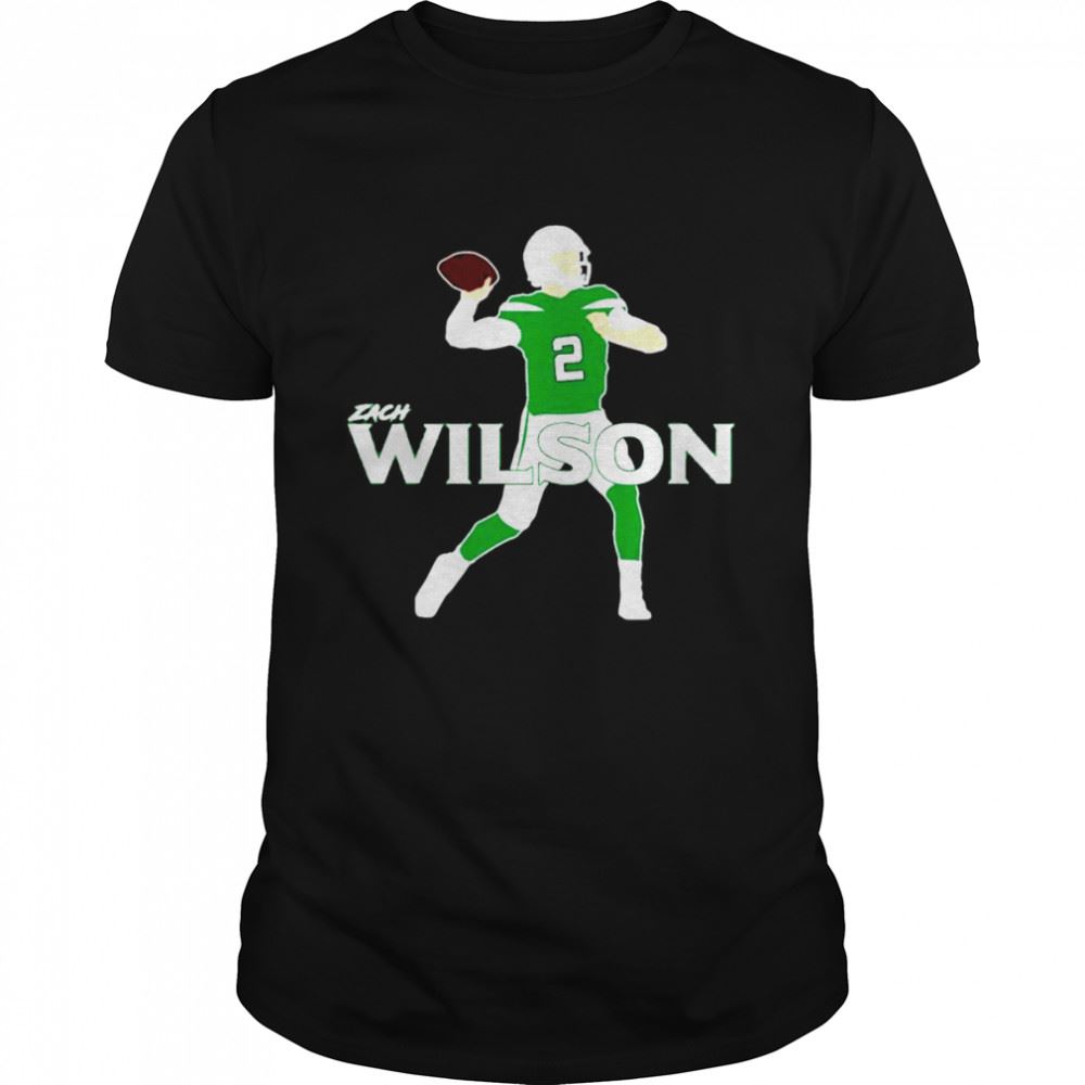 Amazing Zach Wilson Nfl Pros Player T-shirt 