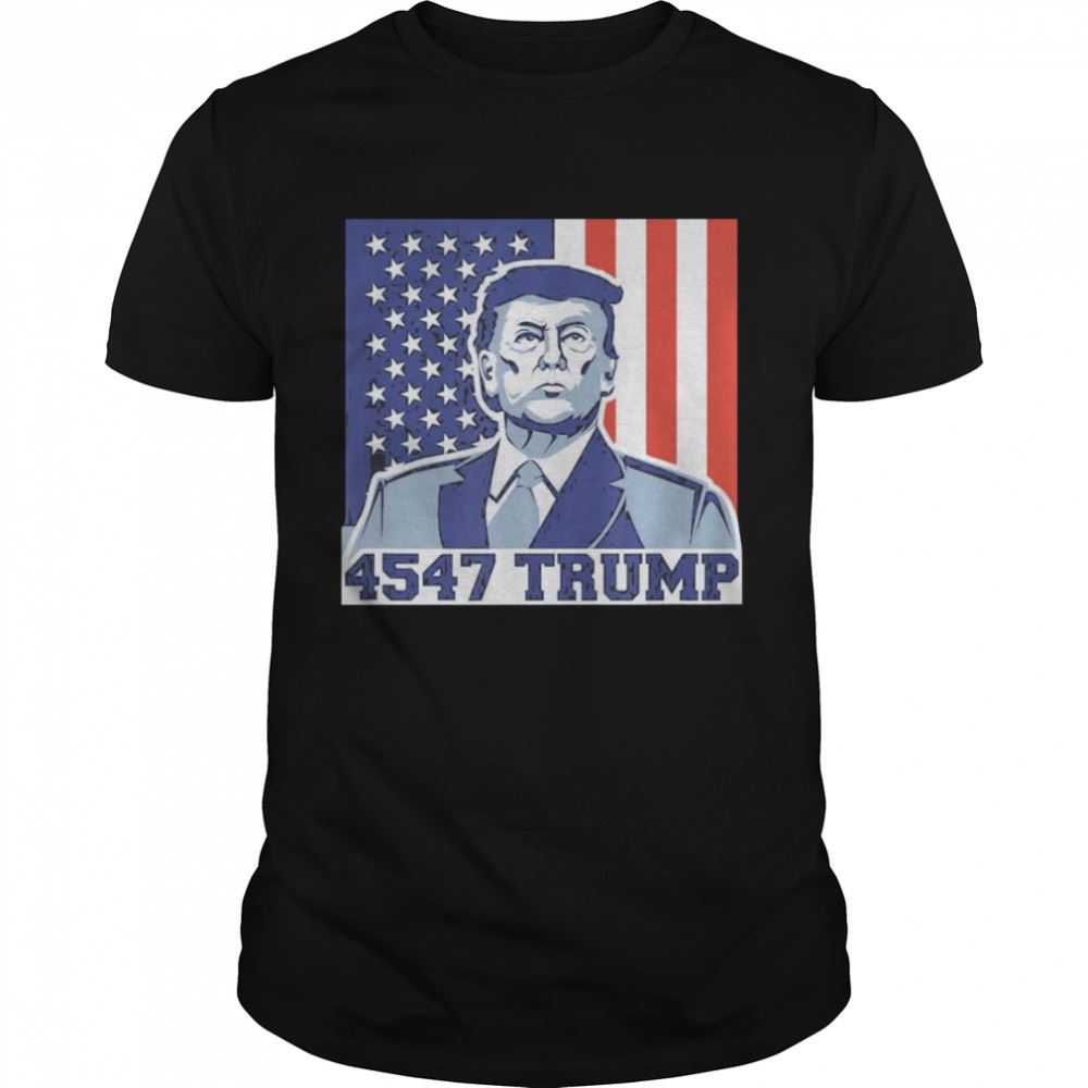 Gifts 2024 Pro Trump 45 47 Patriotism Vintage Flag Tee Shirt 