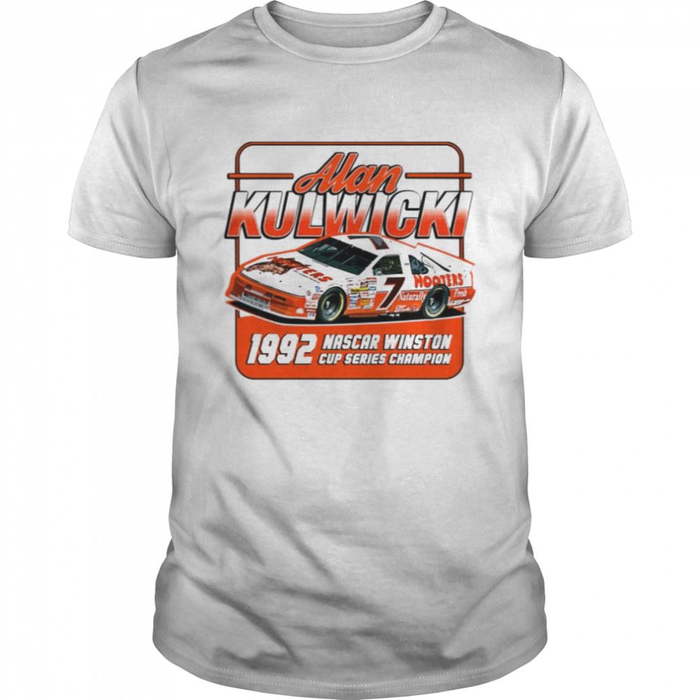 Special Alan Kulwicki Champion 90s Retro Nascar Car Racing Shirt 