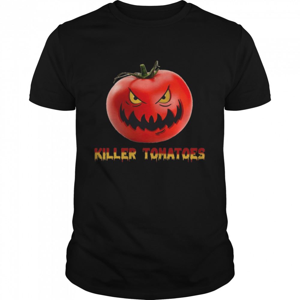 Gifts Attack Of The Killer Tomatoes Horror Film Happy Halloween Shirt 