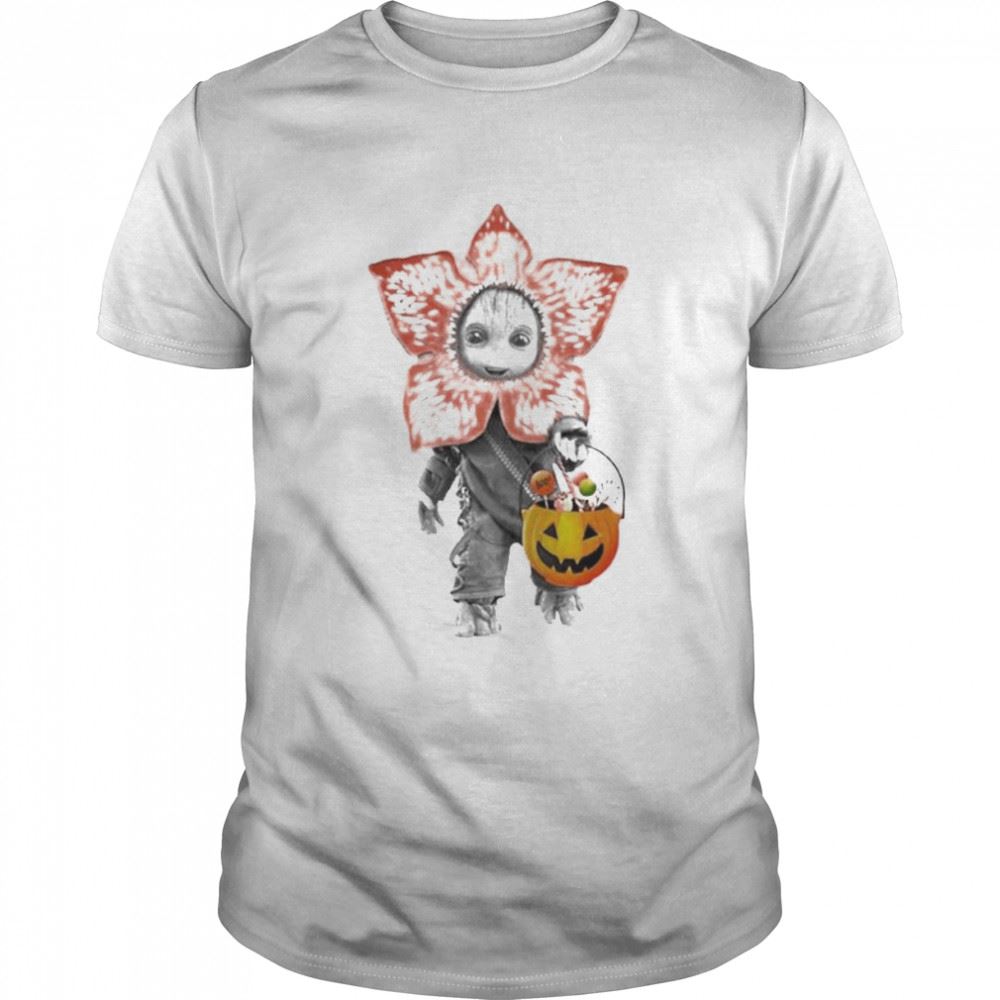 Limited Editon Baby Groot Pumpkin Happy Halloween 2022 Shirt 