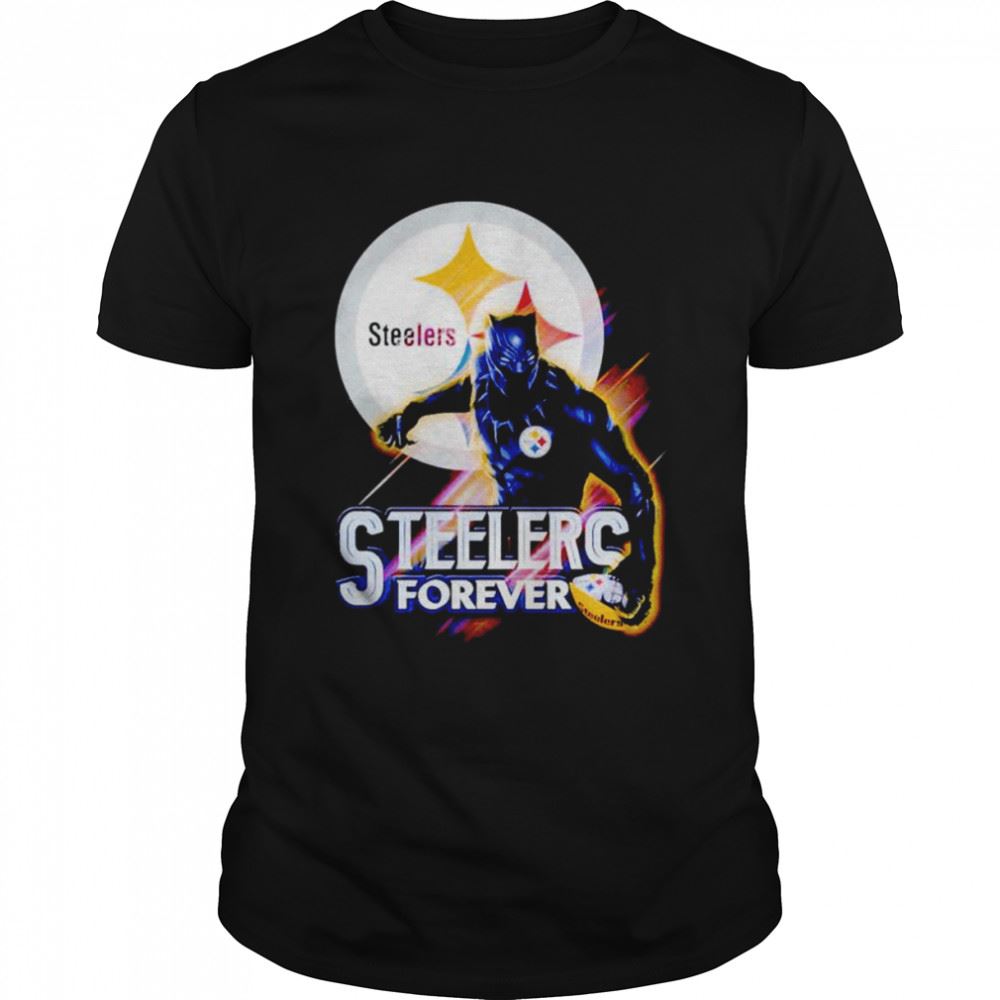 Great Black Panther Steelers Forever Pittsburgh Steelers Shirt 