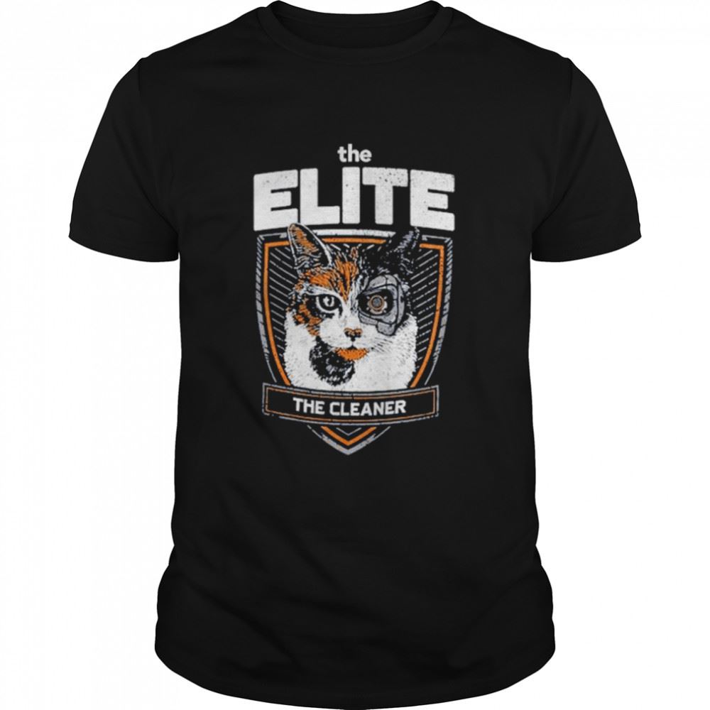 Awesome Cat The Elite The Cleaner Shirt 