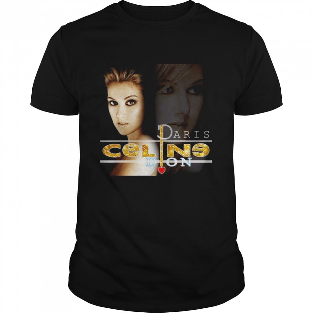 Amazing Celine Dion Paris 2022 Photographic Shirt 