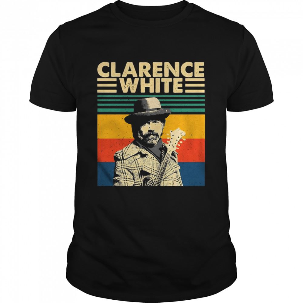 Attractive Clarence White Retro Vintage Shirt 