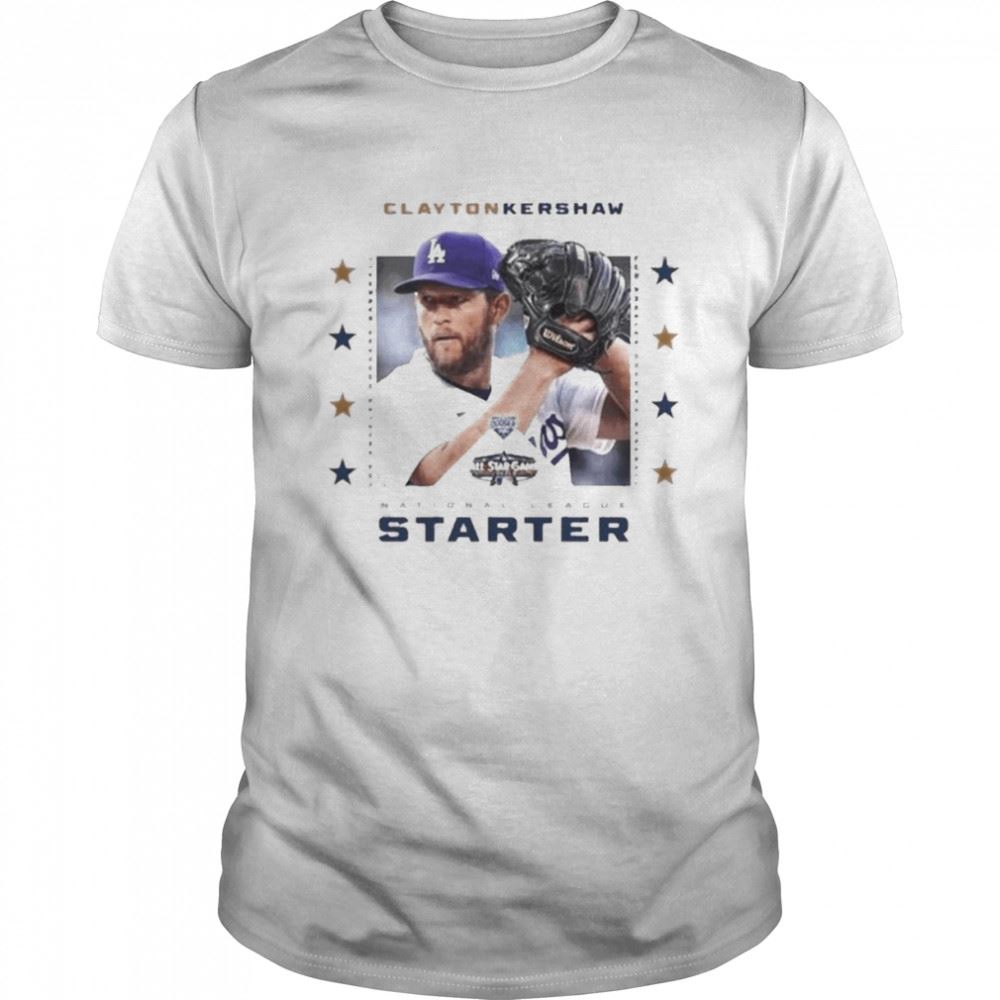 Amazing Clayton Kershaw Los Angeles Dodgers Baseball National League Starter Shirt 