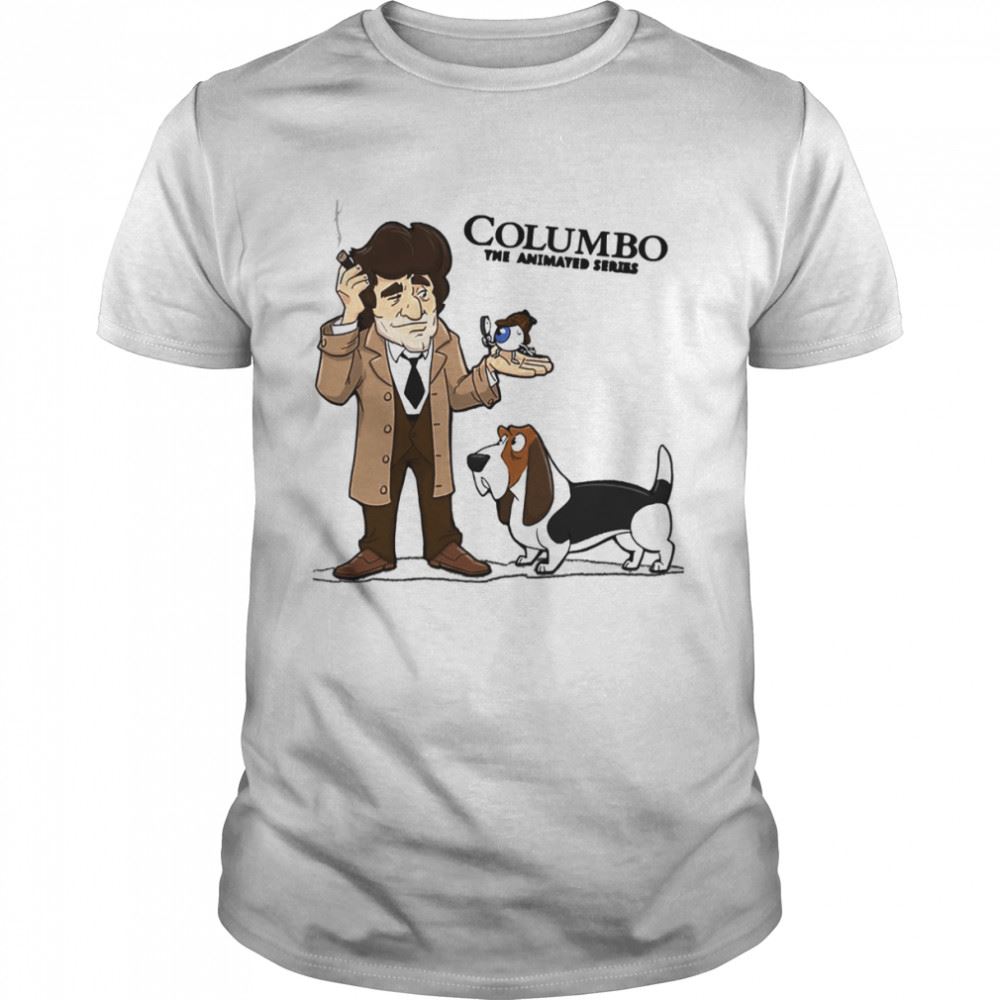 Gifts Columbo The Animated Series Vintage Photograph Funny Boys Shirt 