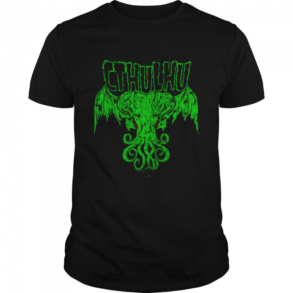 Promotions Cthulhu The Call Of Metal Shirt 