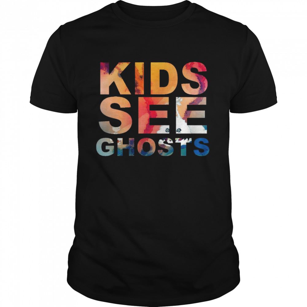 Gifts Cudi Kids See Ghosts Kid Cudi Rapper Shirt 