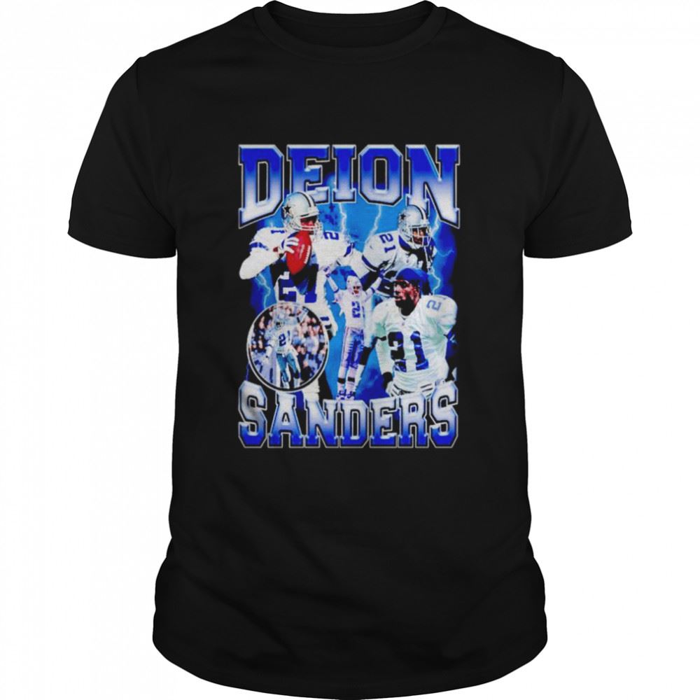 Awesome Deion Sanders Dallas Cowboys Nfl Football Shirt 
